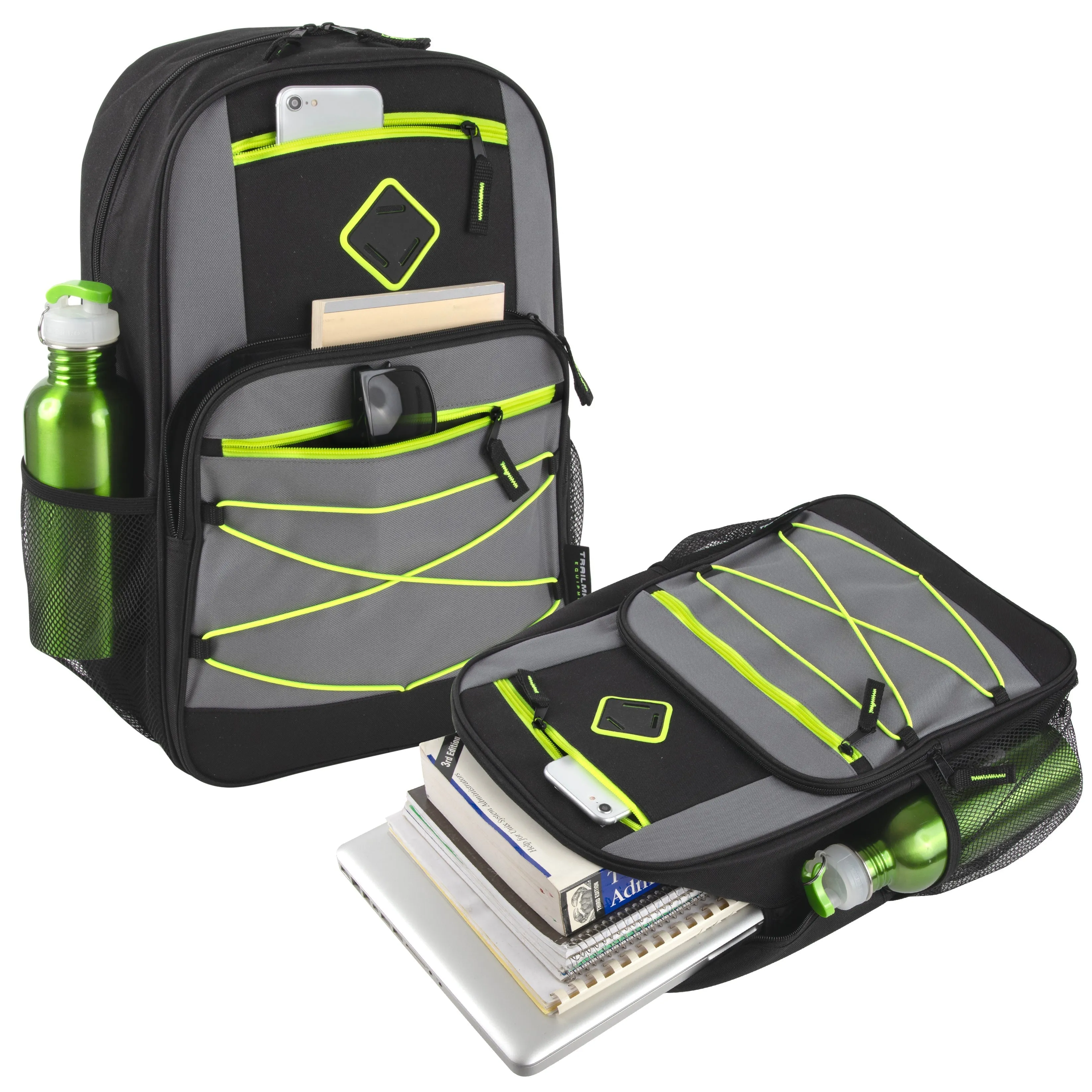 18 Inch Dome Bungee Backpack with Laptop Section - 4 Colors