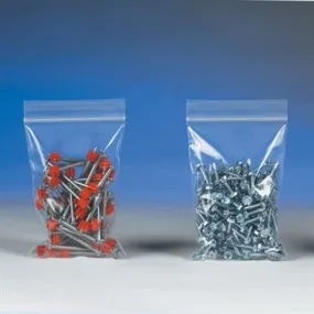 4 mil Reclosable Resealable Poly Bags -  2 x 10