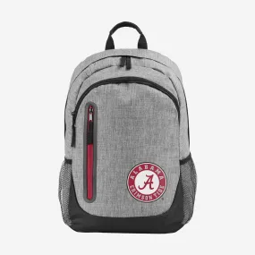 Alabama Crimson Tide Heather Grey Bold Color Backpack