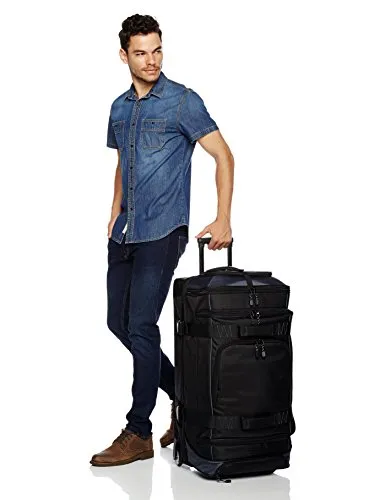 Amazonbasics Ripstop Wheeled Duffel - 30-Inch, Black