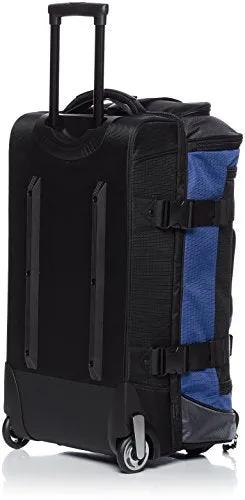 Amazonbasics Ripstop Wheeled Duffel, Blue