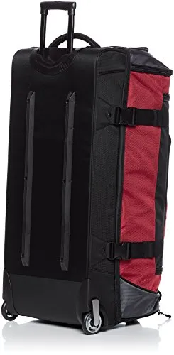 Amazonbasics Ripstop Wheeled Duffel, Red