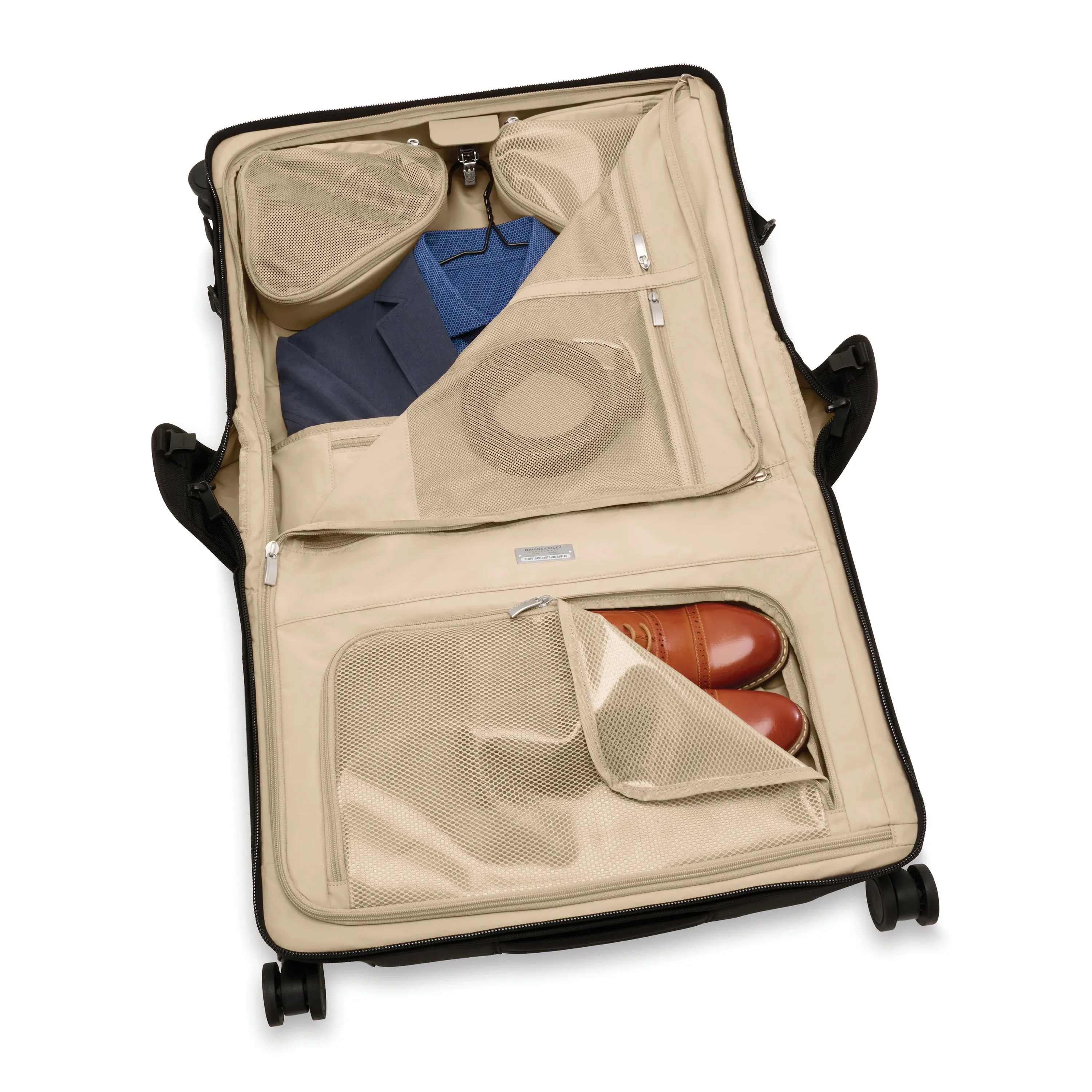 Briggs & Riley Baseline 21" Carry-On Softside Spinner Hangable Garment Bag (Free Monogram)- BLU174SP
