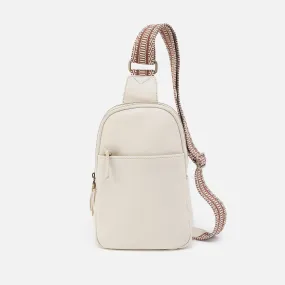 Cass Sling in Pebbled Leather - Ivory