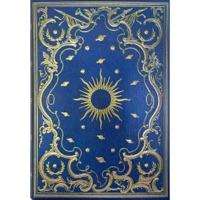 Celestial Journal Small in Blue and Gold |  5'' x 7''