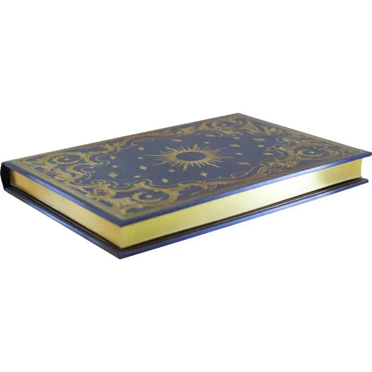 Celestial Journal Small in Blue and Gold |  5'' x 7''