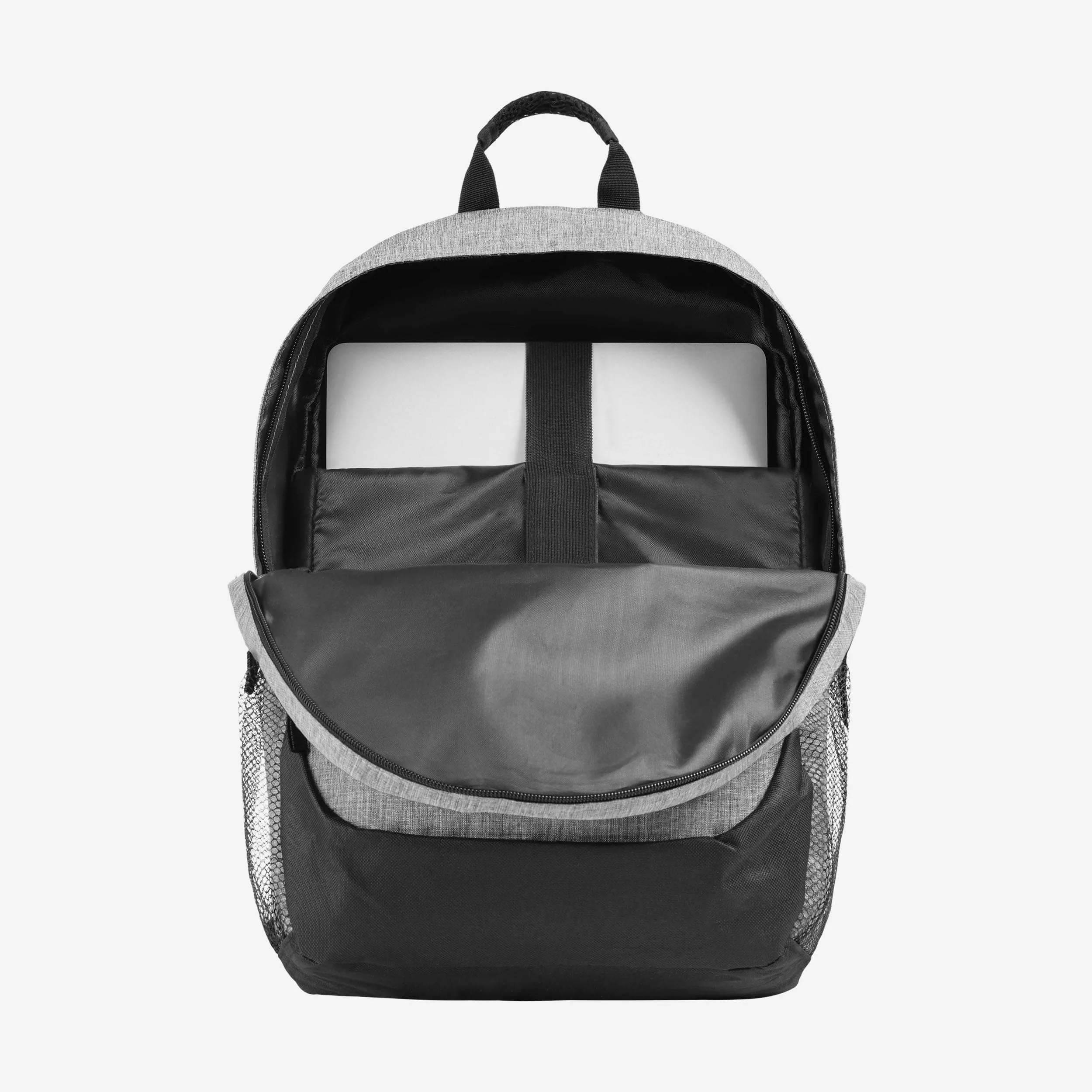 Chicago Cubs Heather Grey Bold Color Backpack