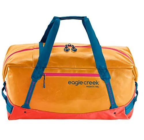 Eagle Creek Migrate Wheeled Duffel Bag 110L Sahara Yellow