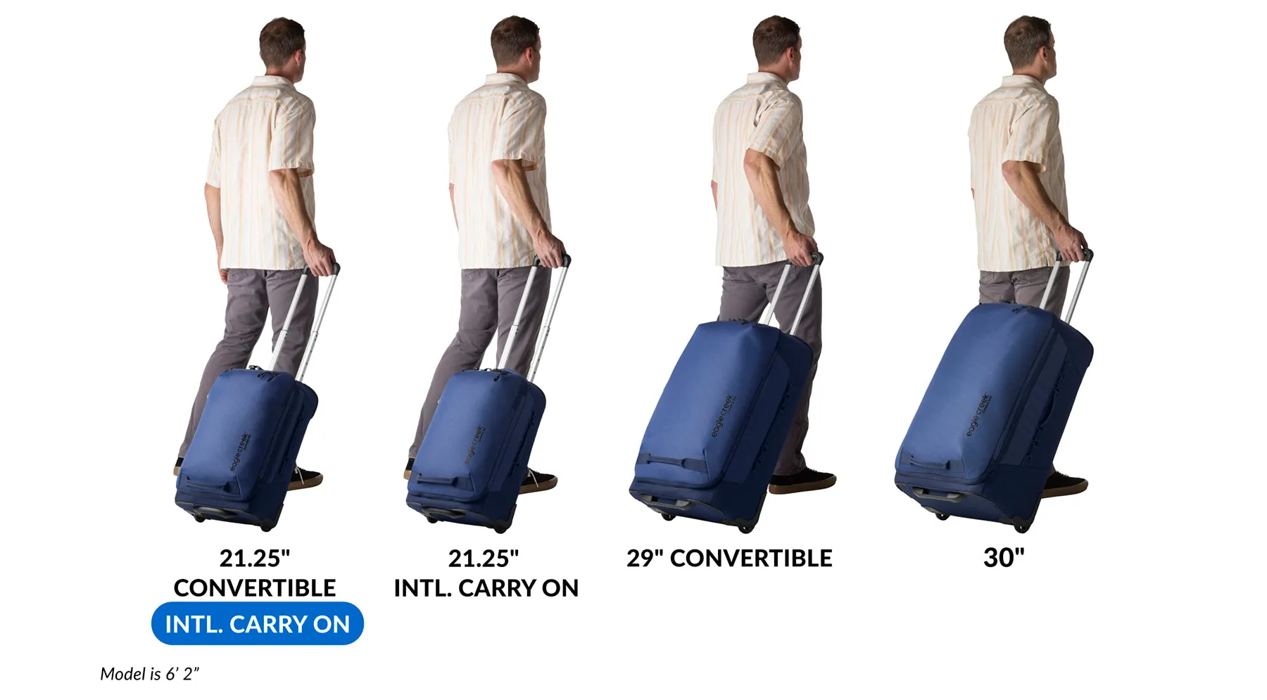 Expanse 2-Wheel 21.25" Convertible International Carry-On Luggage