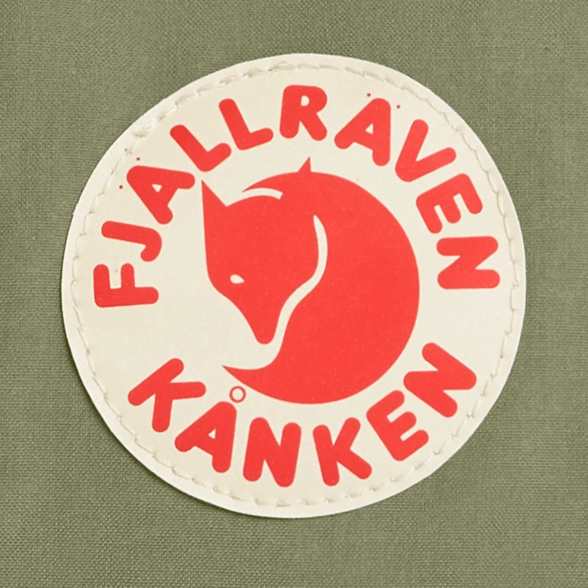 Fjallraven - Kanken Mini Classic Backpack for Everyday, Green/Folk Pattern