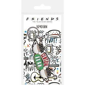 Friends (Central Perk Sketch) Pvc Keychain