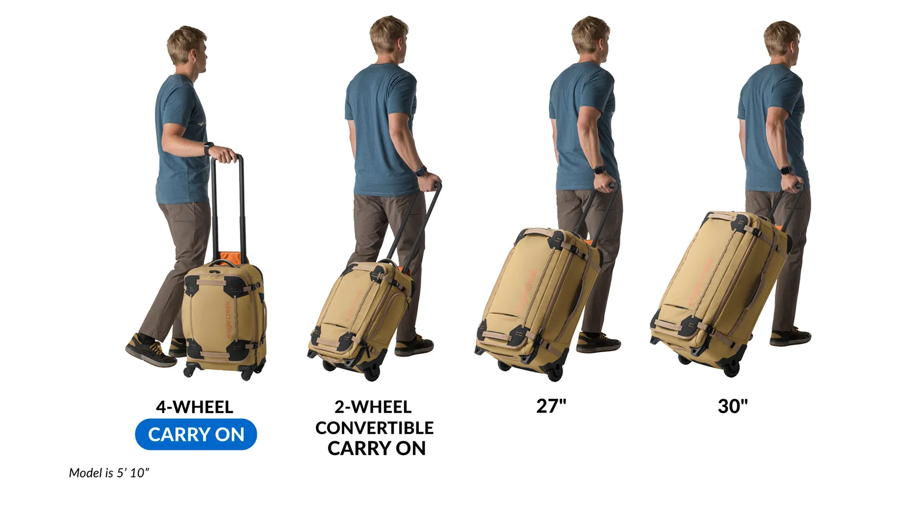 Gear Warrior XE 4-Wheel 21.75" Carry-On Luggage