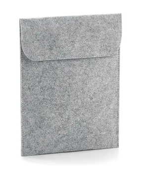 Grey Melange - Felt iPad slip