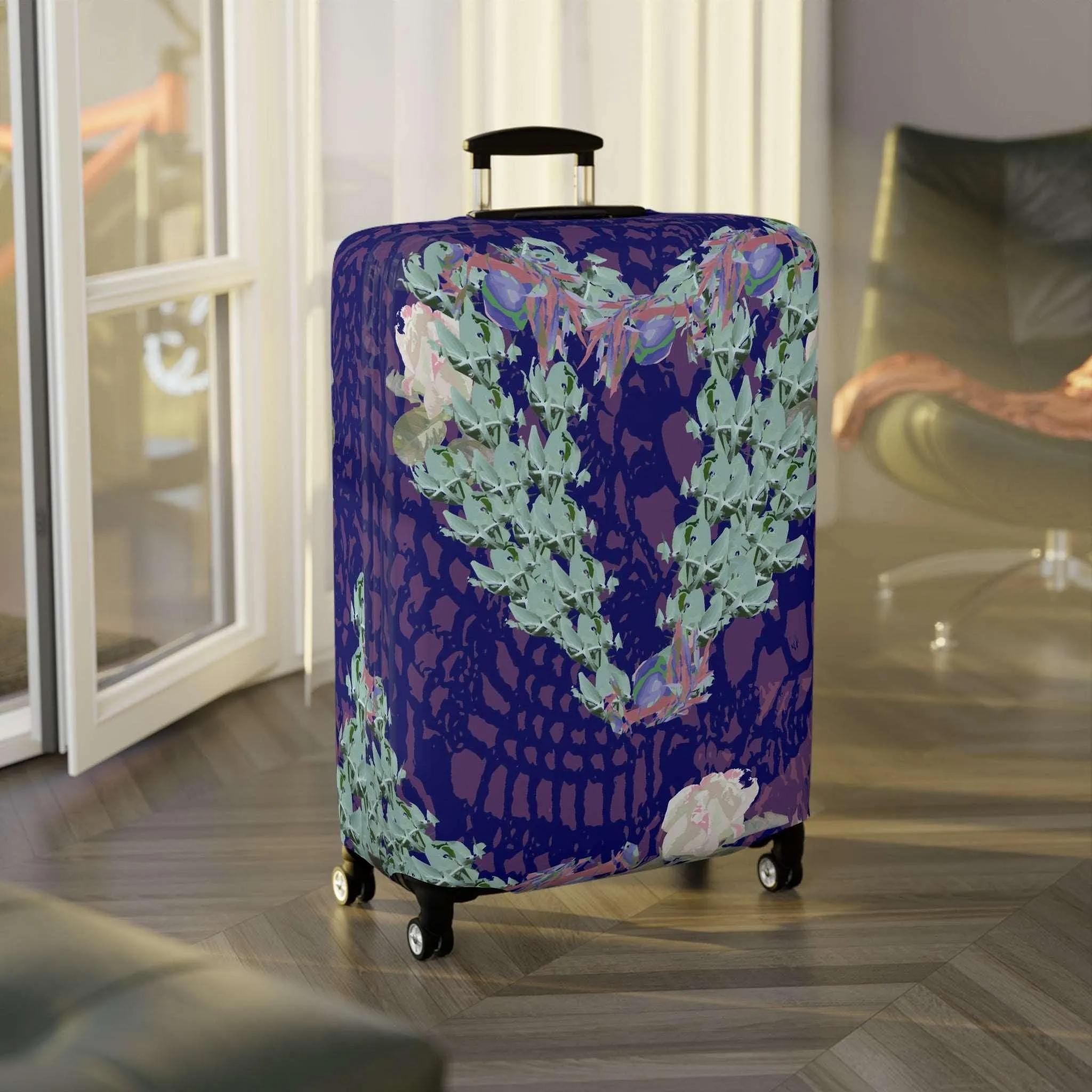 Italian Wedding Wishes Collection by Miniaday Designs, LLC. Luggage Cover