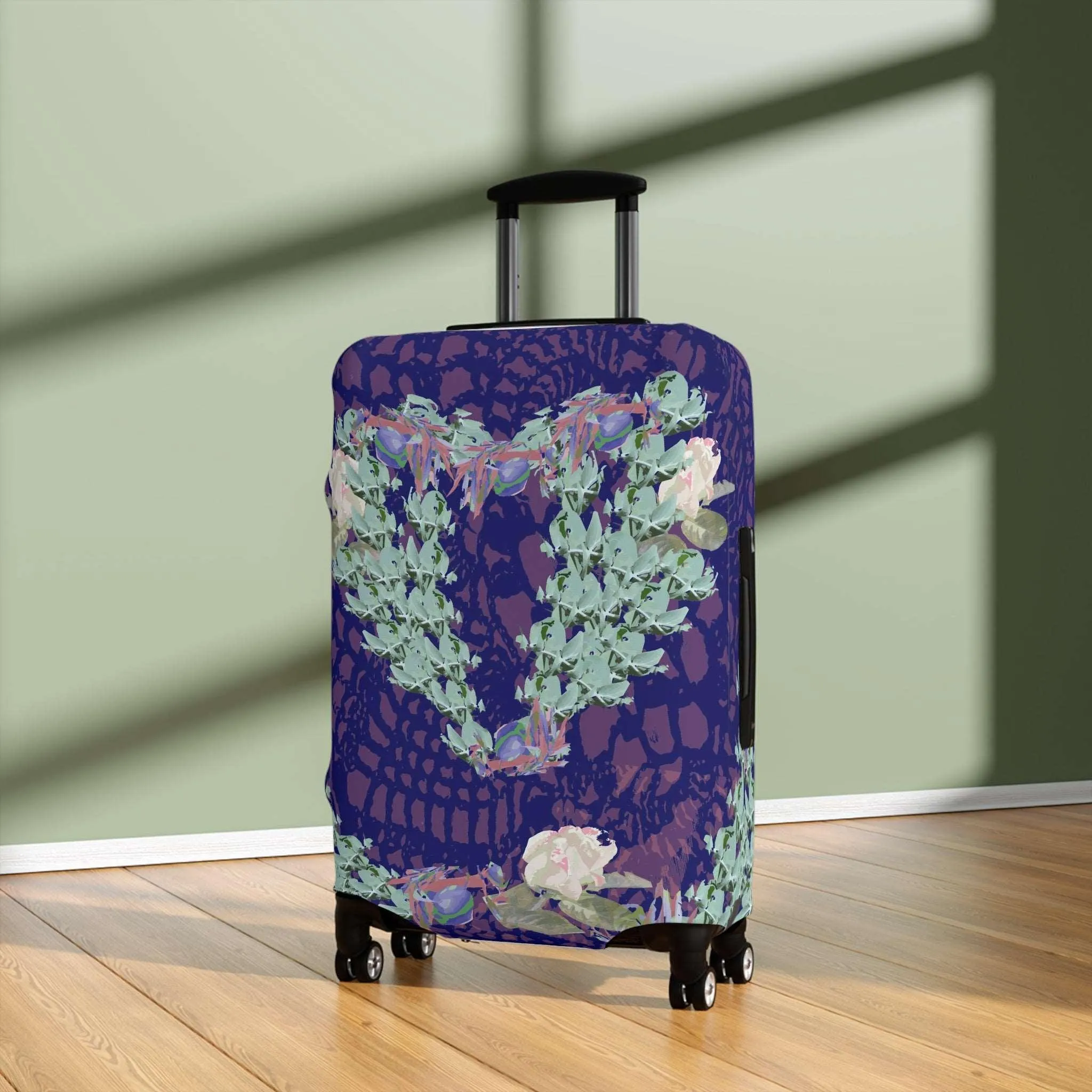 Italian Wedding Wishes Collection by Miniaday Designs, LLC. Luggage Cover