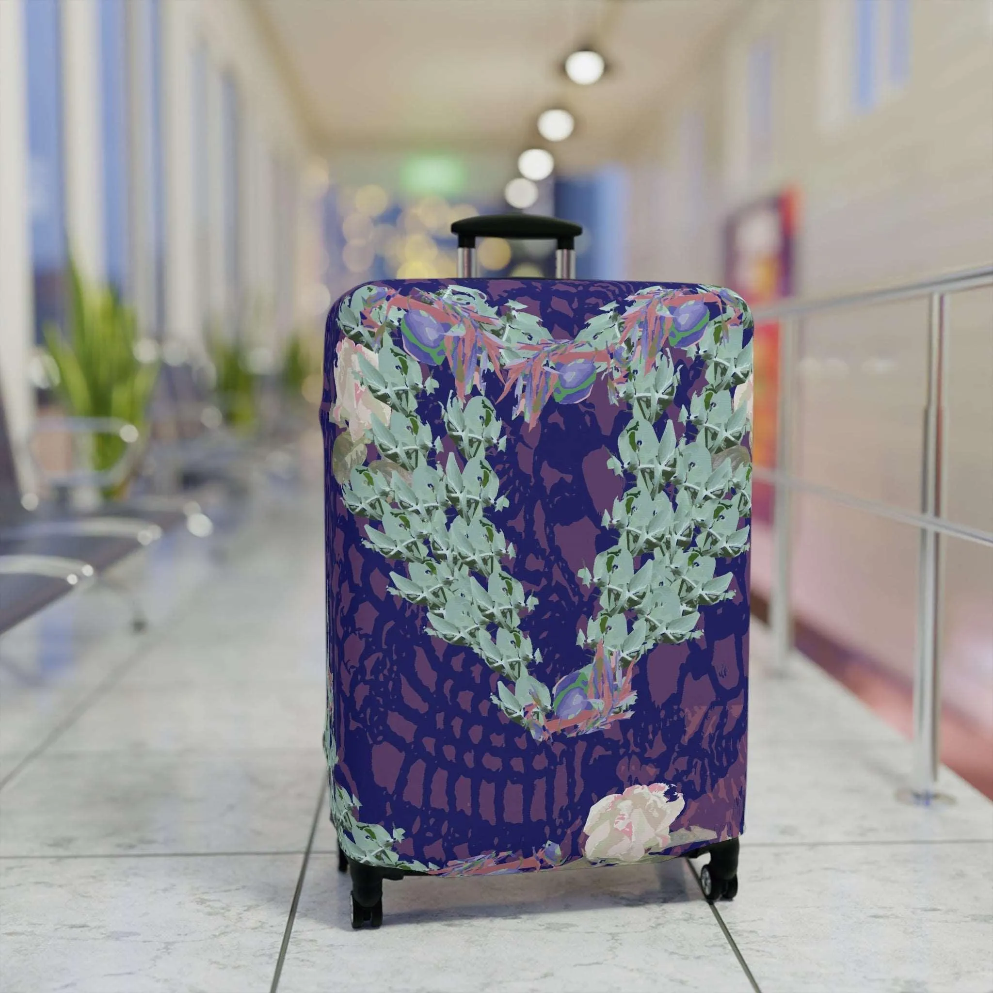 Italian Wedding Wishes Collection by Miniaday Designs, LLC. Luggage Cover