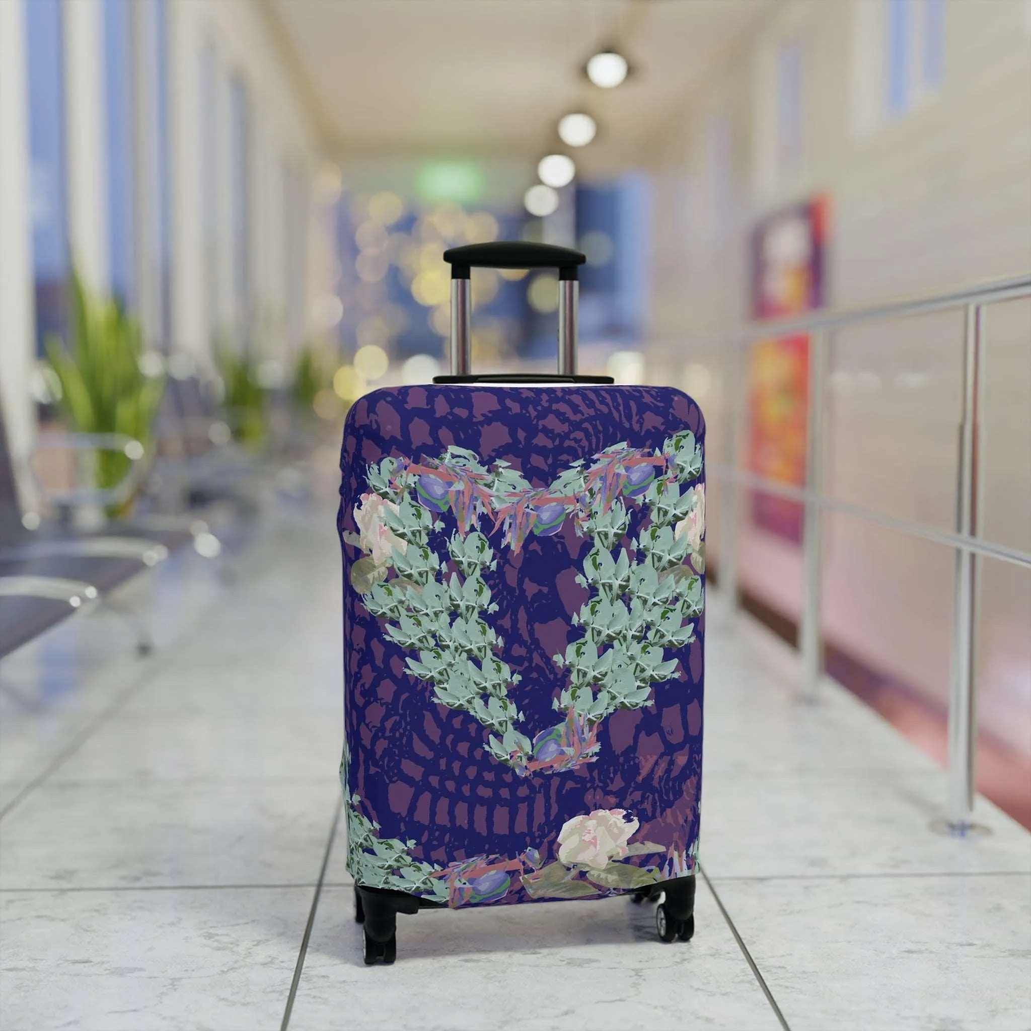 Italian Wedding Wishes Collection by Miniaday Designs, LLC. Luggage Cover