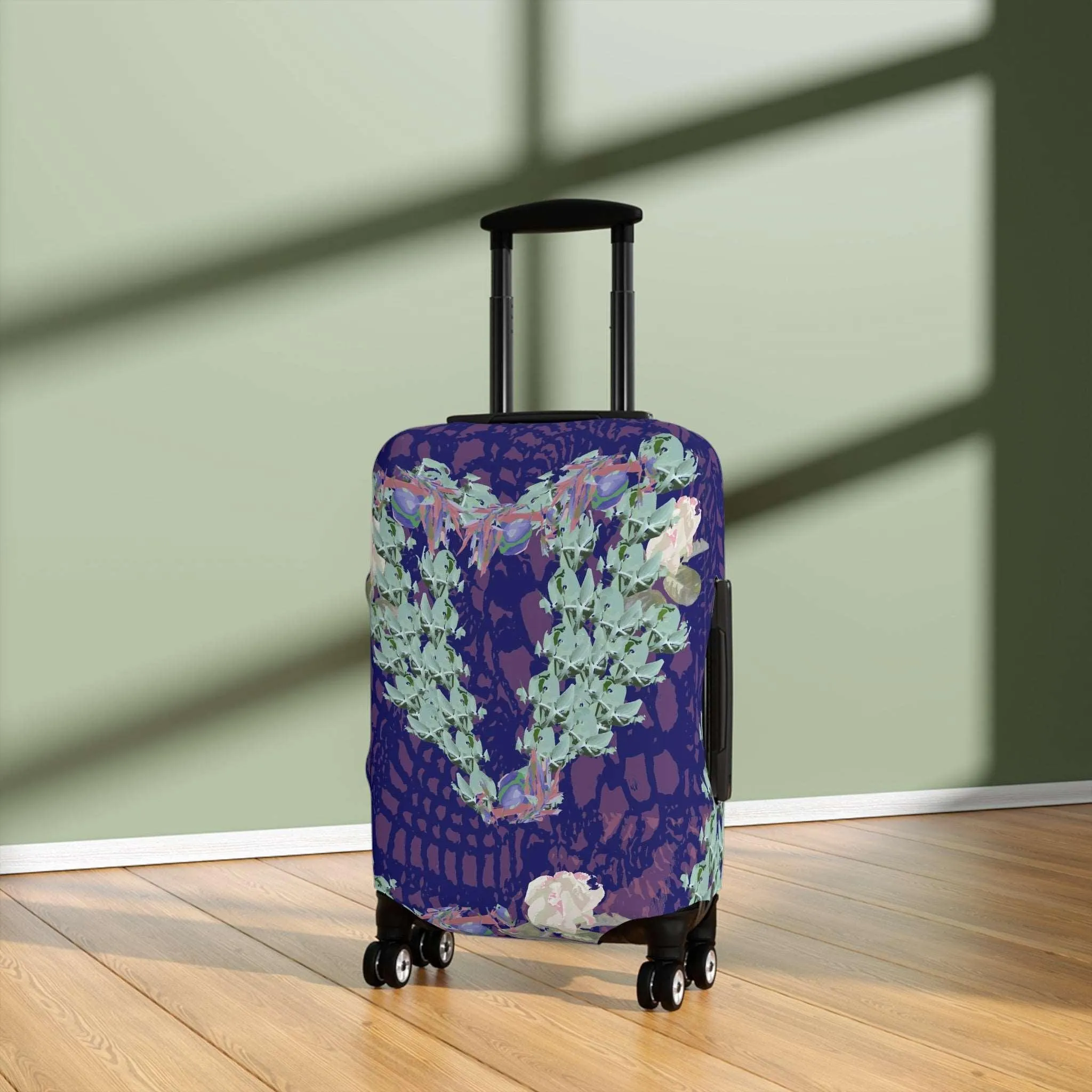 Italian Wedding Wishes Collection by Miniaday Designs, LLC. Luggage Cover