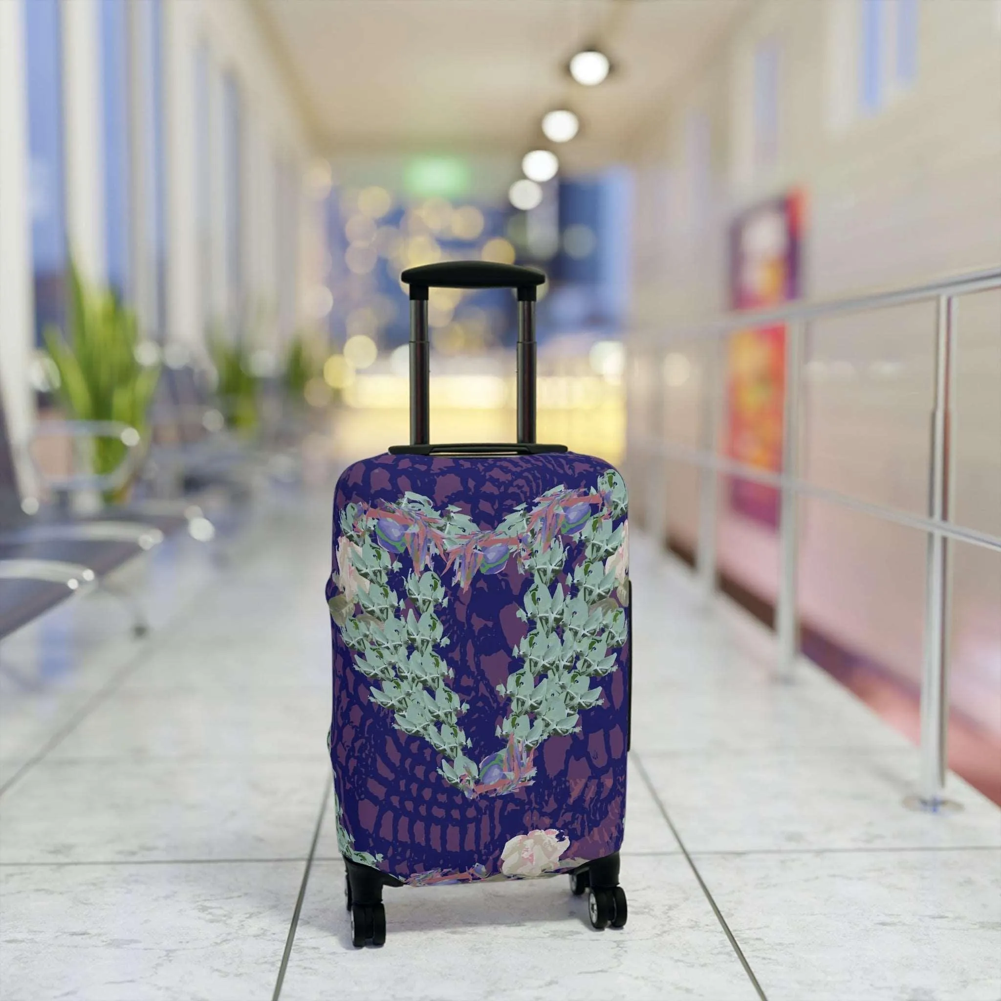 Italian Wedding Wishes Collection by Miniaday Designs, LLC. Luggage Cover