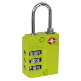 Ivation Luggage lock, Three Dial TSA Approved Combination