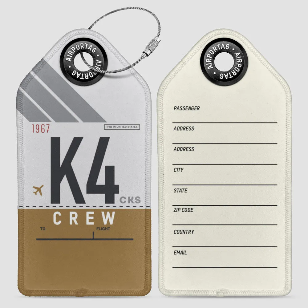 K4 - Luggage Tag
