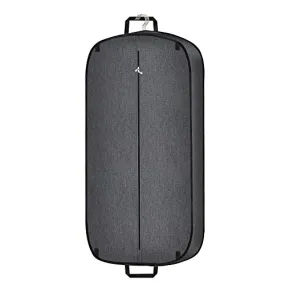 Limoomil Heavy Duty Waterproof Garment Bag for Travel, Tear Resistance Suit Bag for Men Travel for Suits, Tuxedos, Dresses, Coats, Uniform. 42 inch, Darkgrey