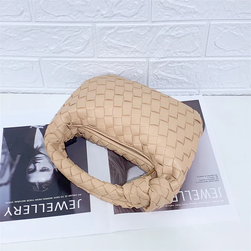 Luxe Weave Handbag