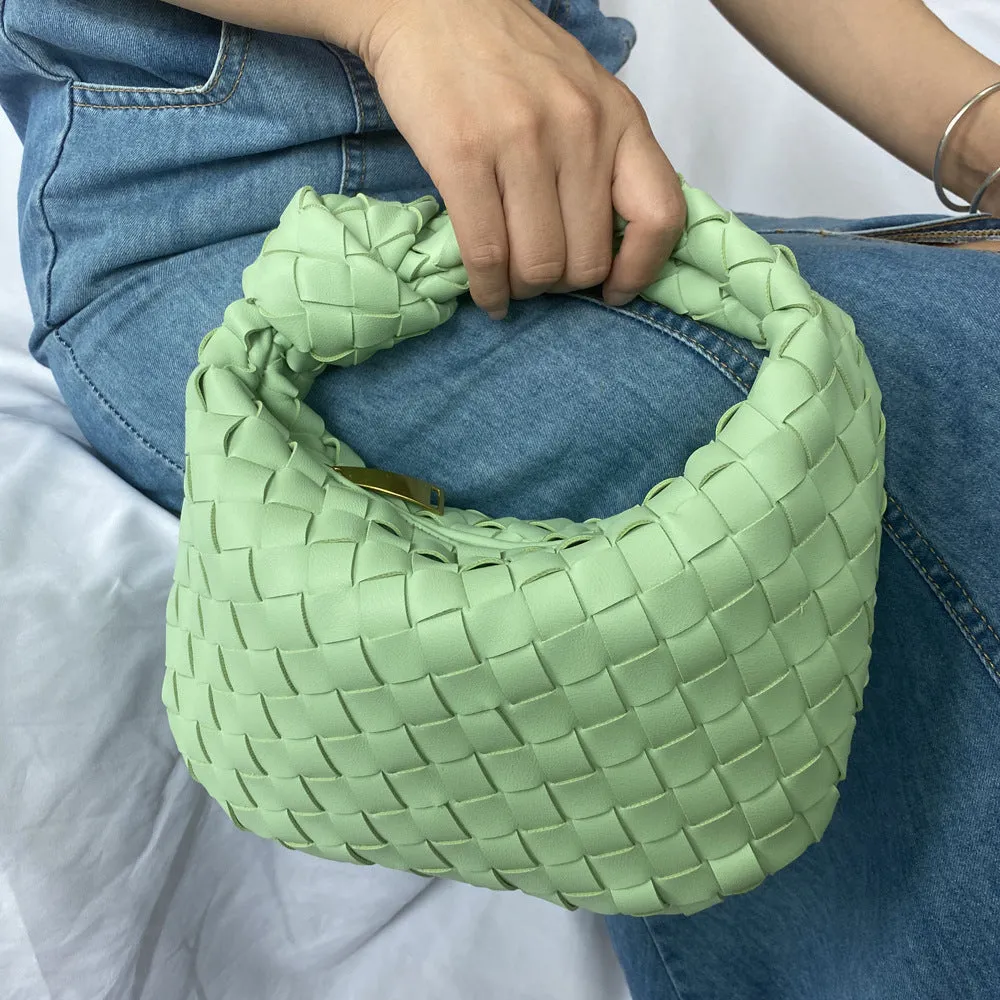 Luxe Weave Handbag