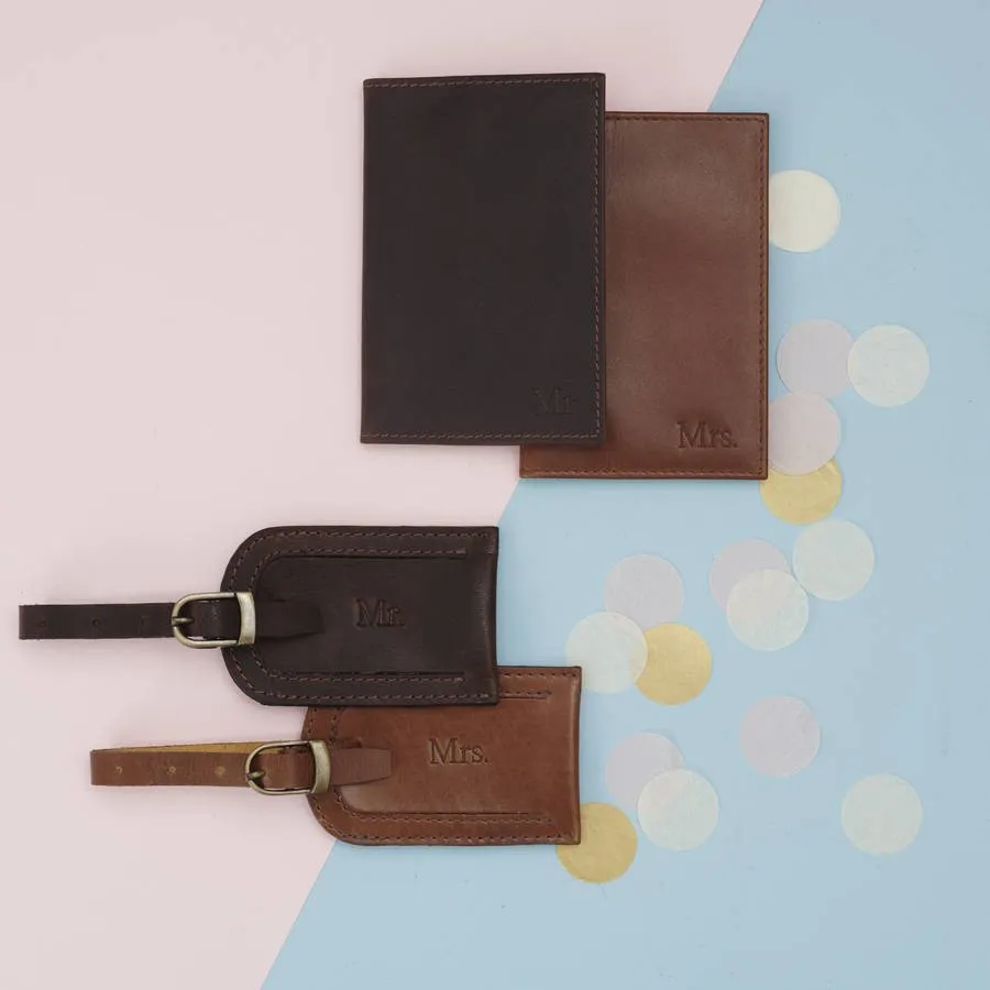 Mr And Mrs Travel Set