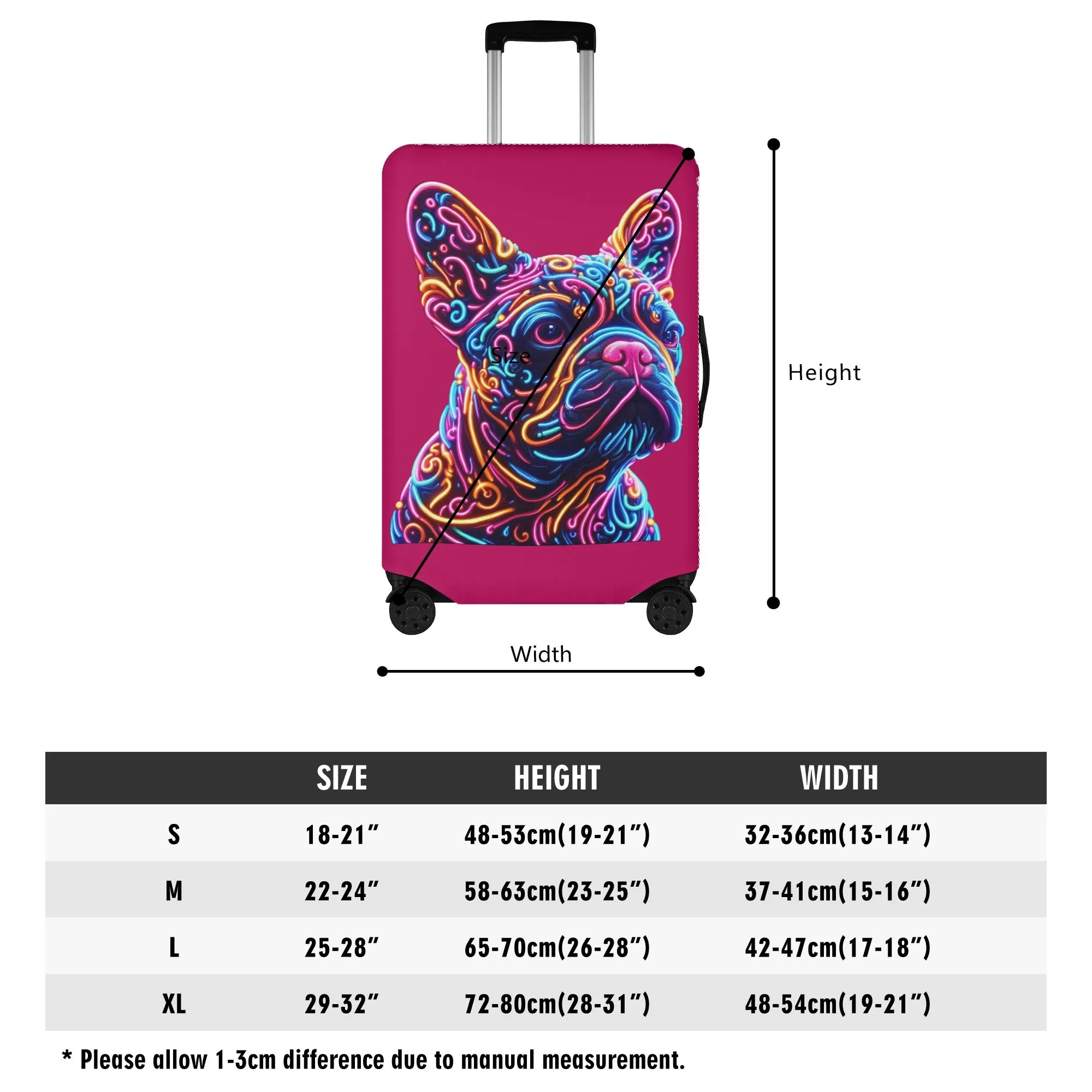 Neon Style  - Luggage Cover