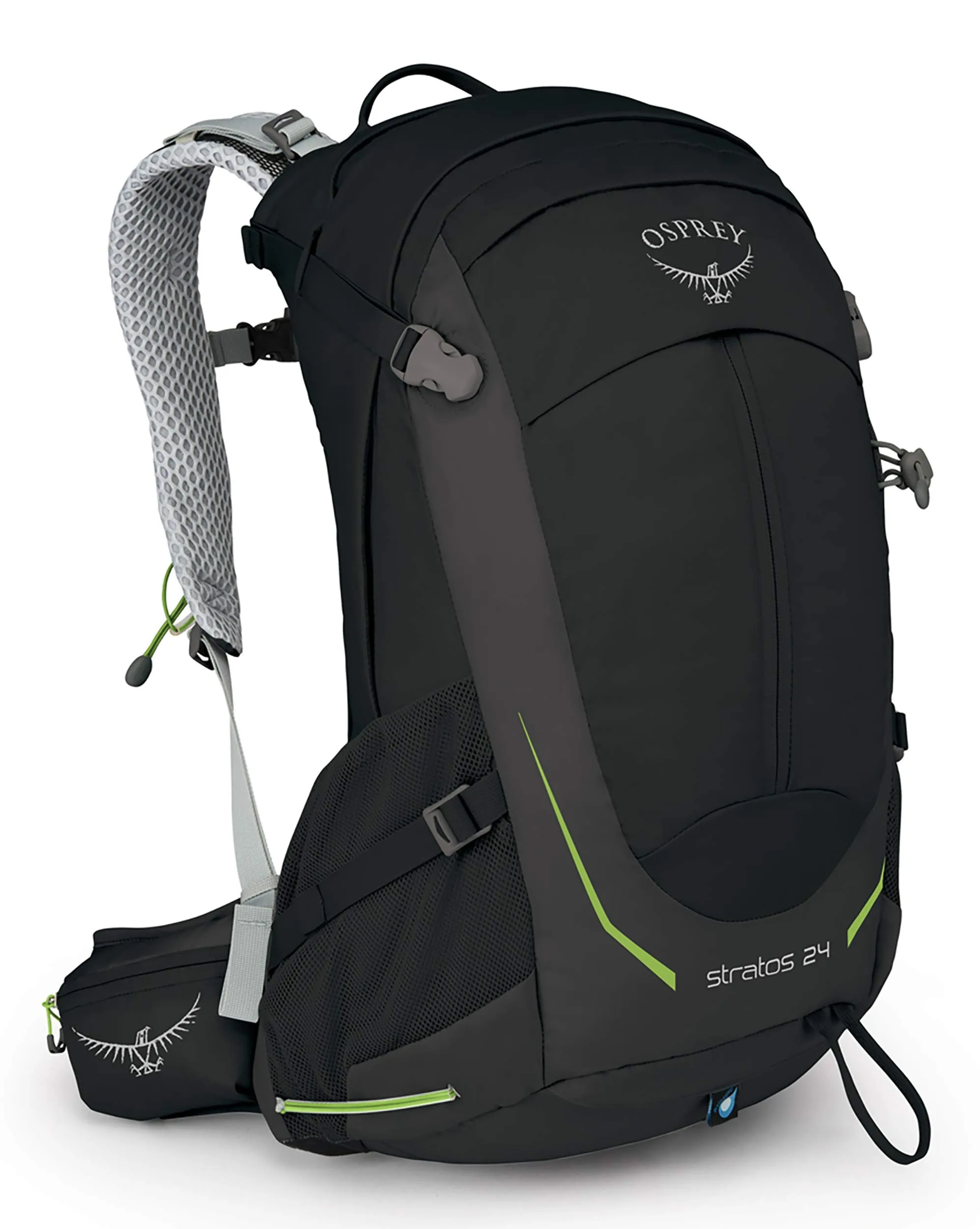 Osprey Packs Stratos 24 Hiking Backpack, Black, o/s, One Size