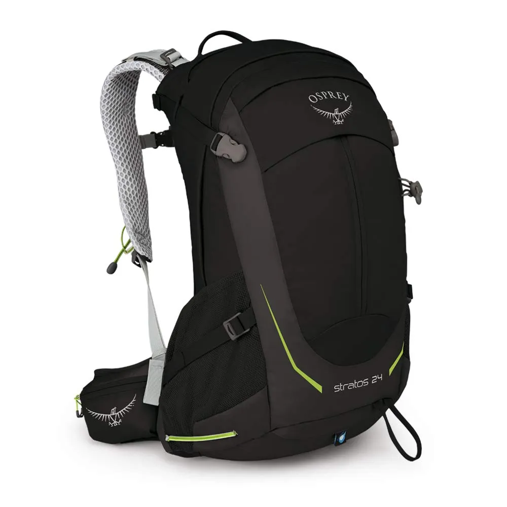 Osprey Packs Stratos 24 Hiking Backpack, Black, o/s, One Size