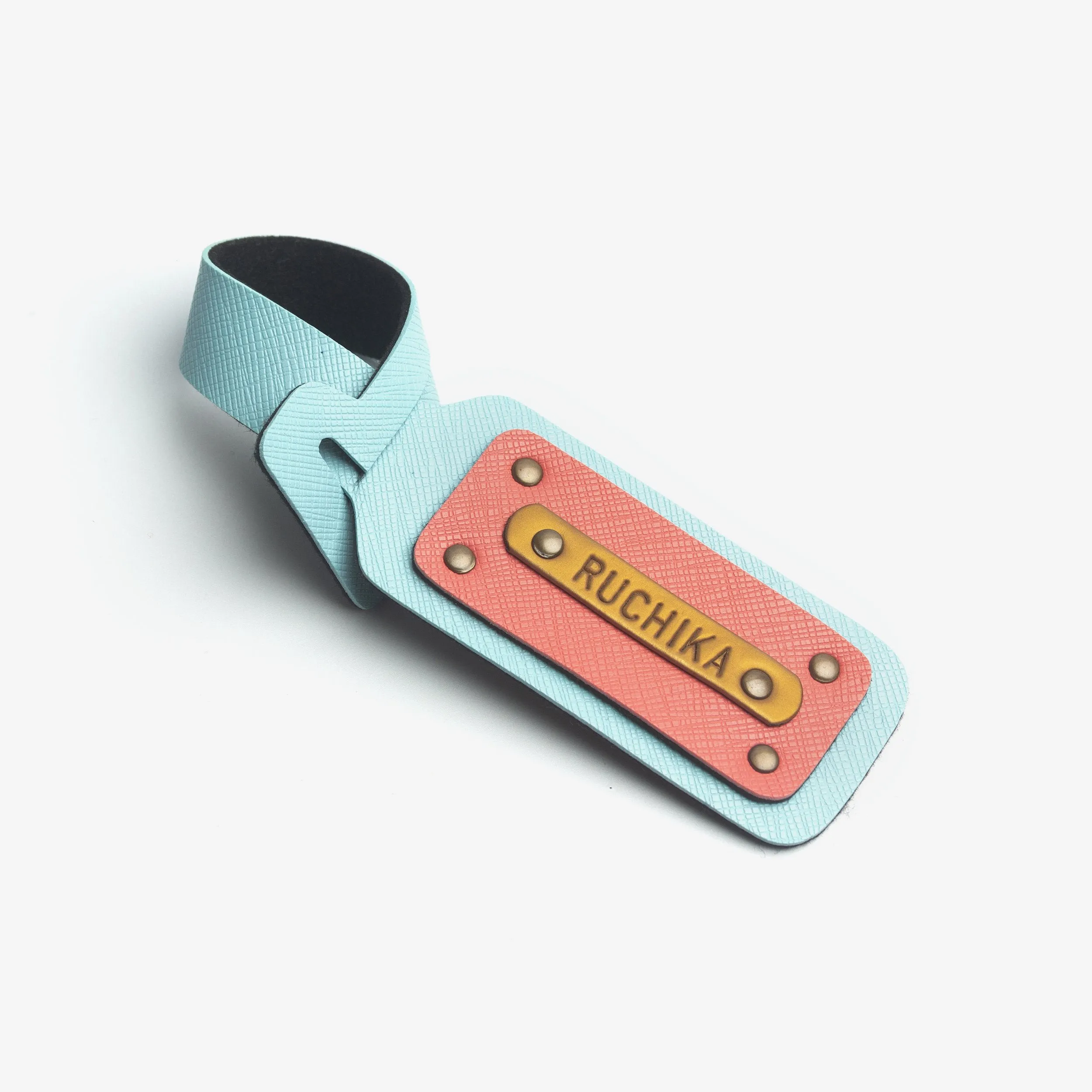 Personalised Couple Leather Luggage/Baggage Tags