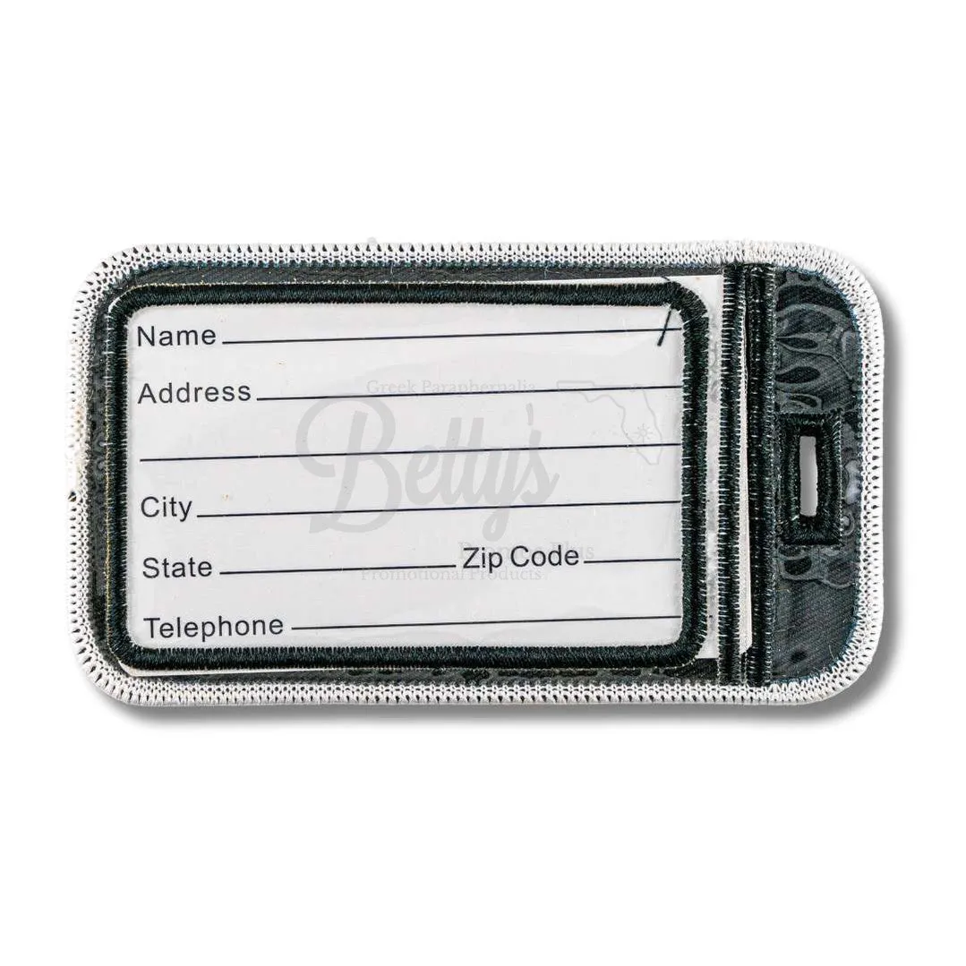 Phi Beta Sigma ΦΒΣ Founded 1914 Embroidered Luggage Tag