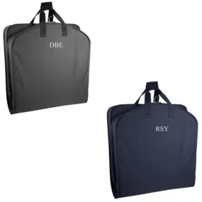 Polyester Monogrammed Garment Bag 42"