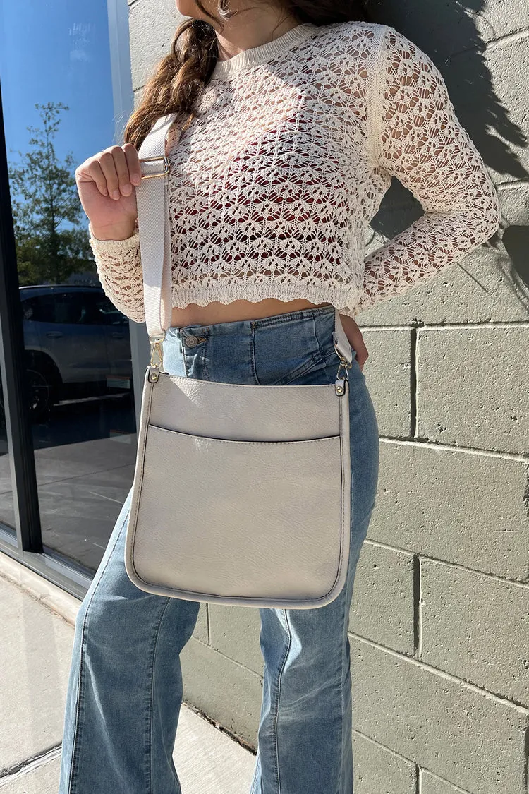 Posie Crossbody (Cool Pink)