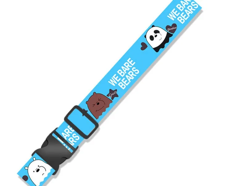 Printed Luggage Strap W/ Buckle
