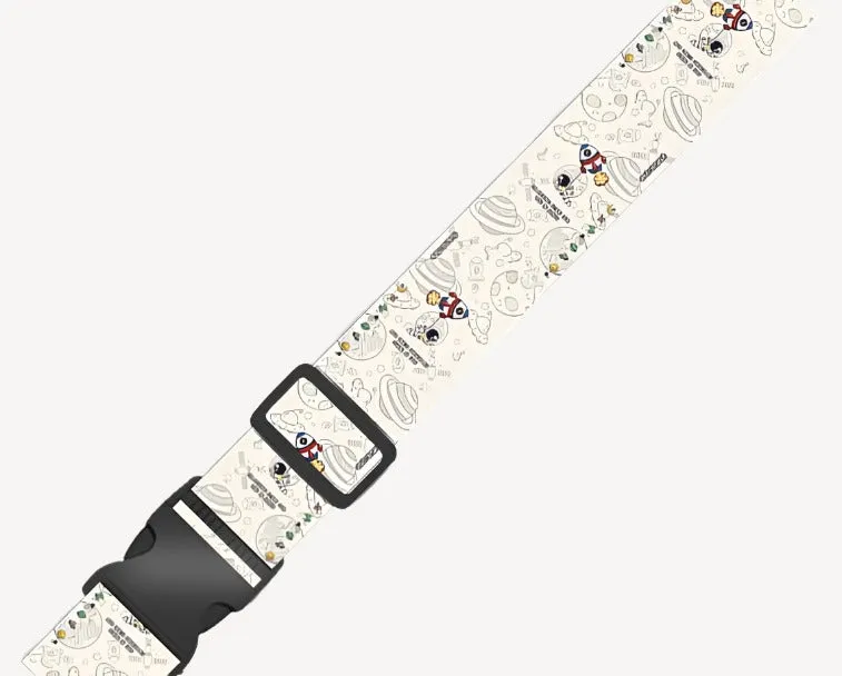 Printed Luggage Strap W/ Buckle