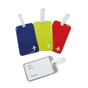 PVC luggage tag