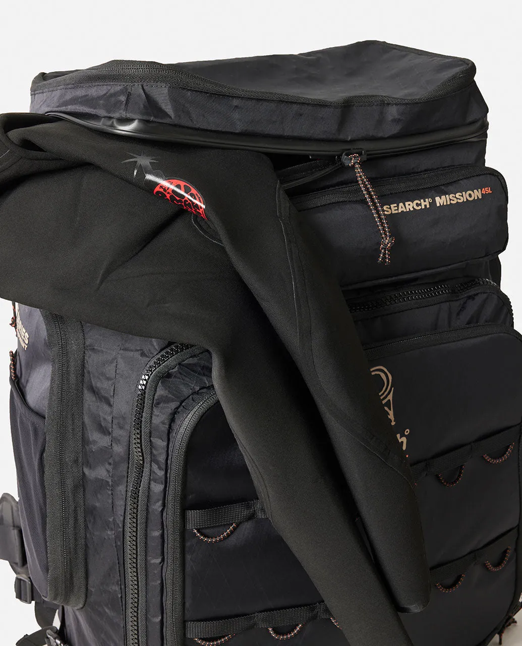 Search Mission 45L X-Pac Backpack - Jet Black