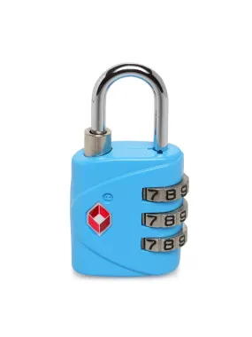Teakwood Metal Cyan Lock
