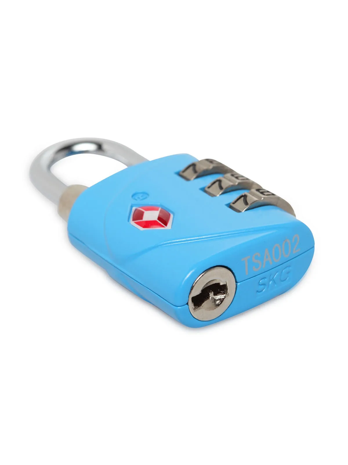 Teakwood Metal Cyan Lock