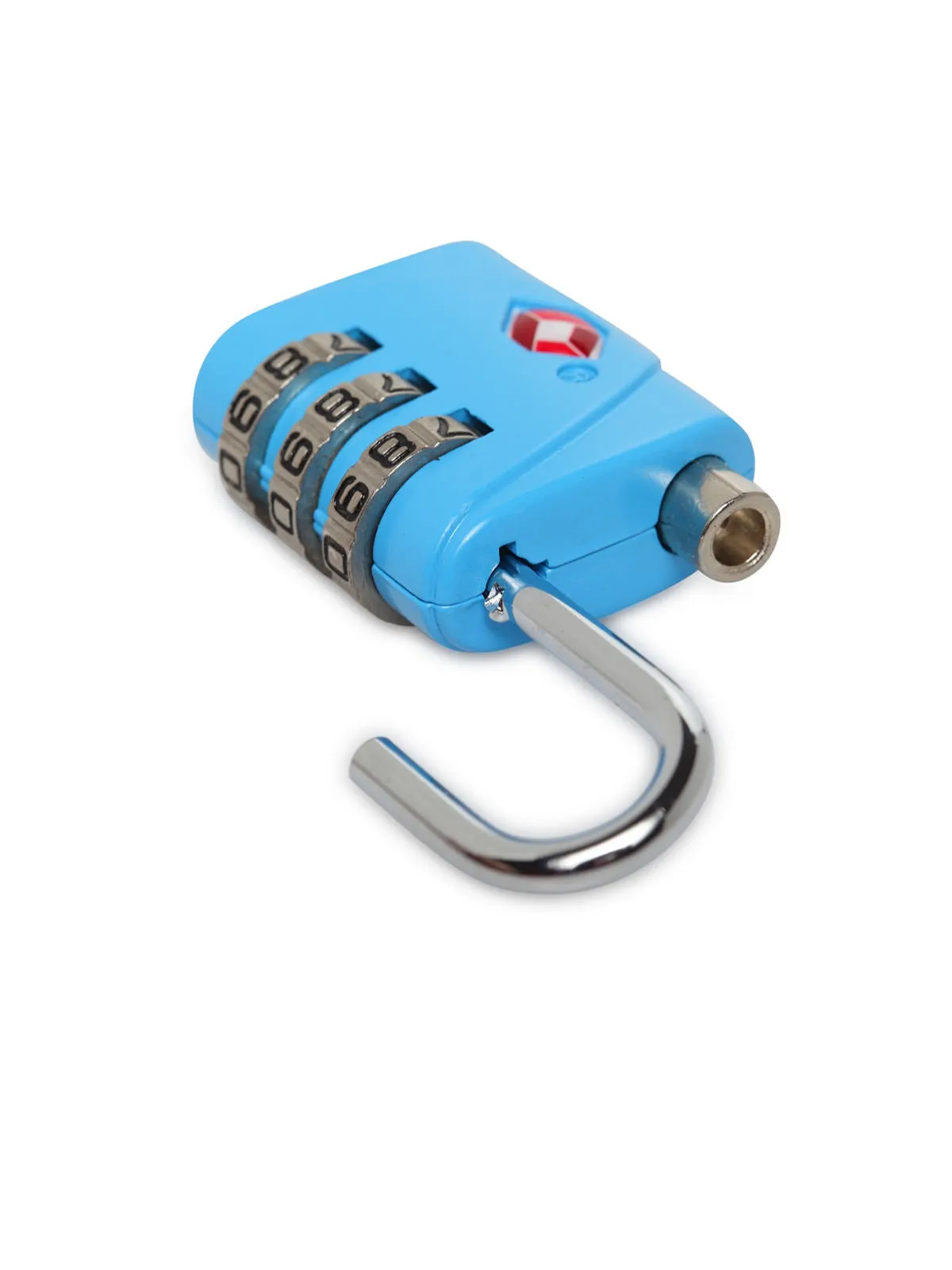 Teakwood Metal Cyan Lock