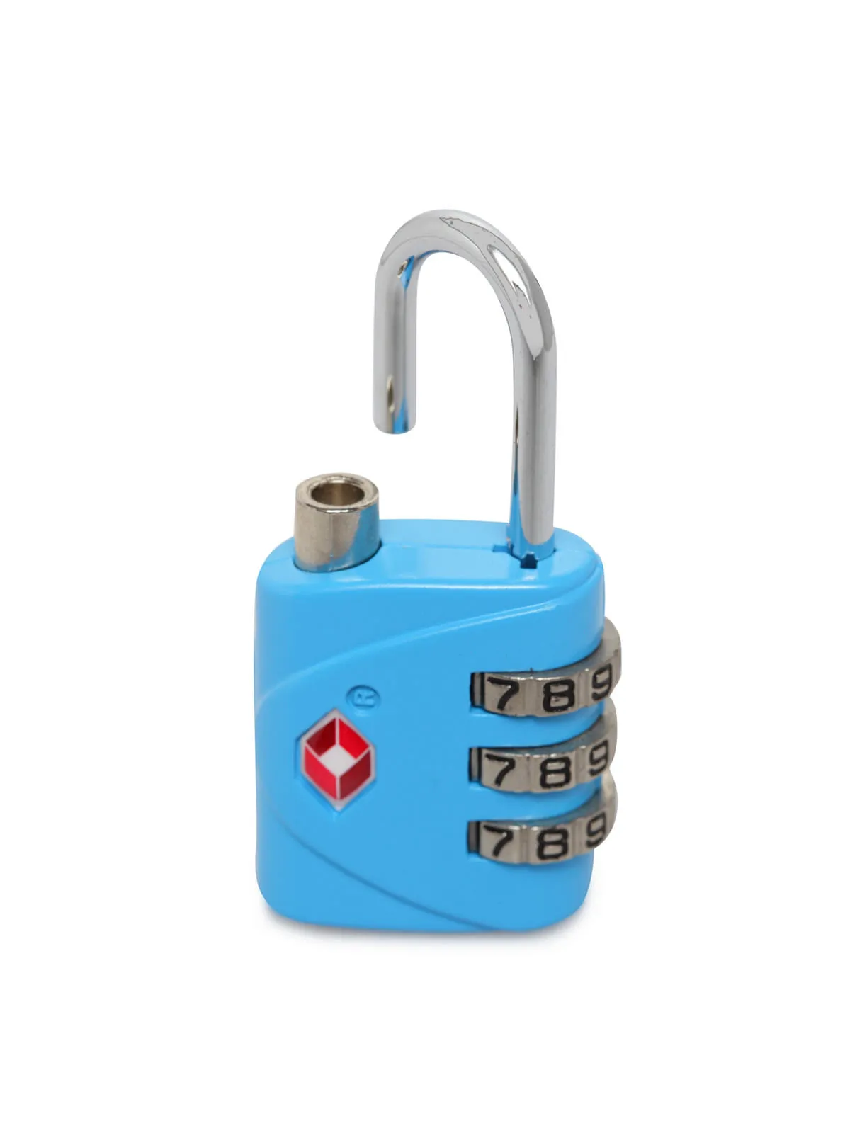 Teakwood Metal Cyan Lock