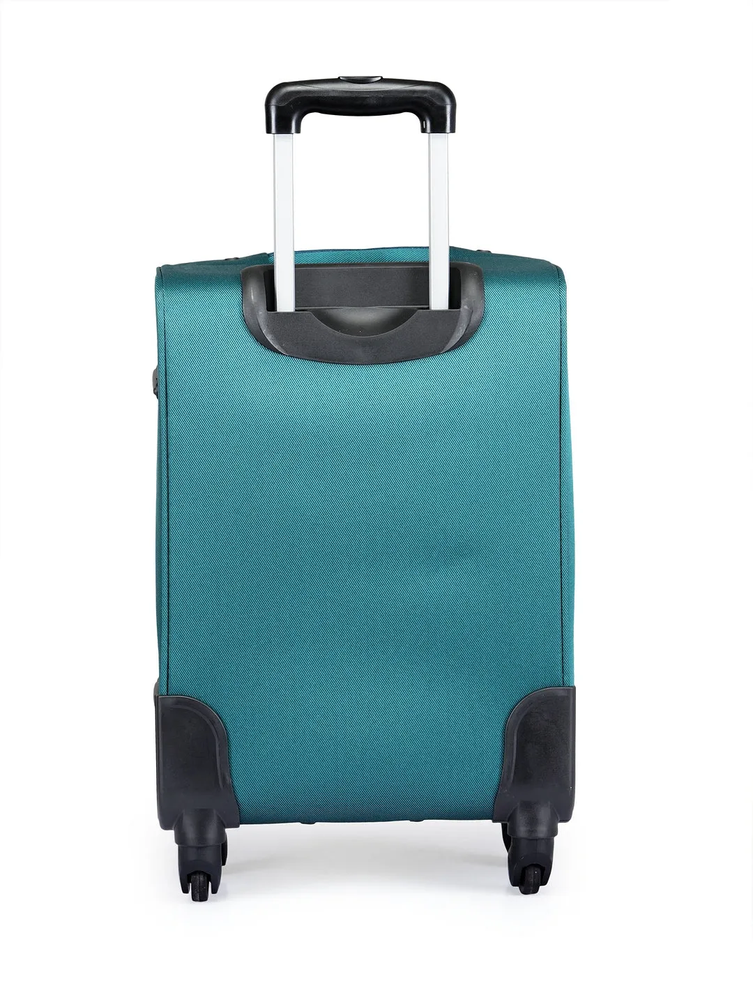 Teakwood Unisex Teal Trolley Bag -Small