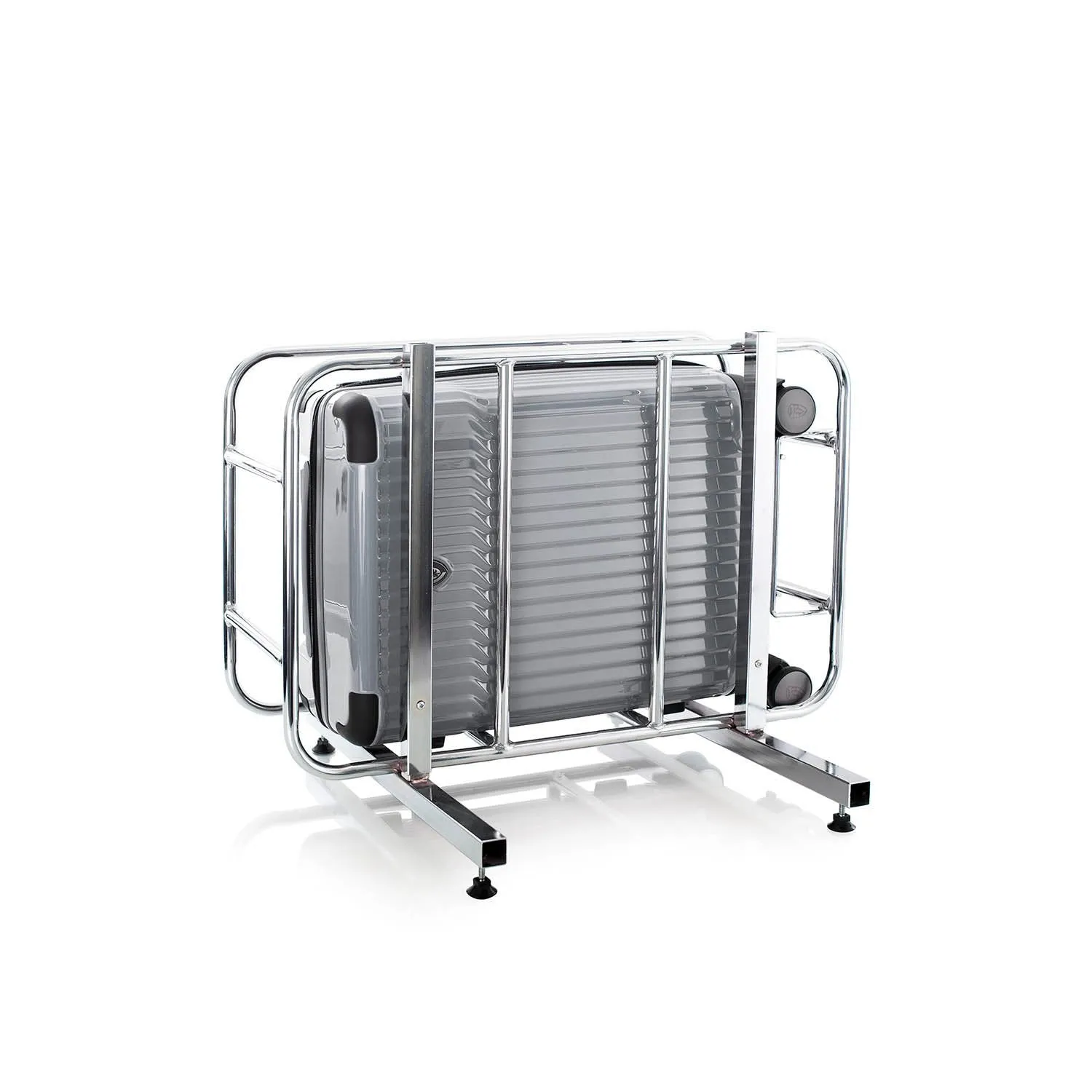 Tekno 21" Carry-on Luggage - Silver