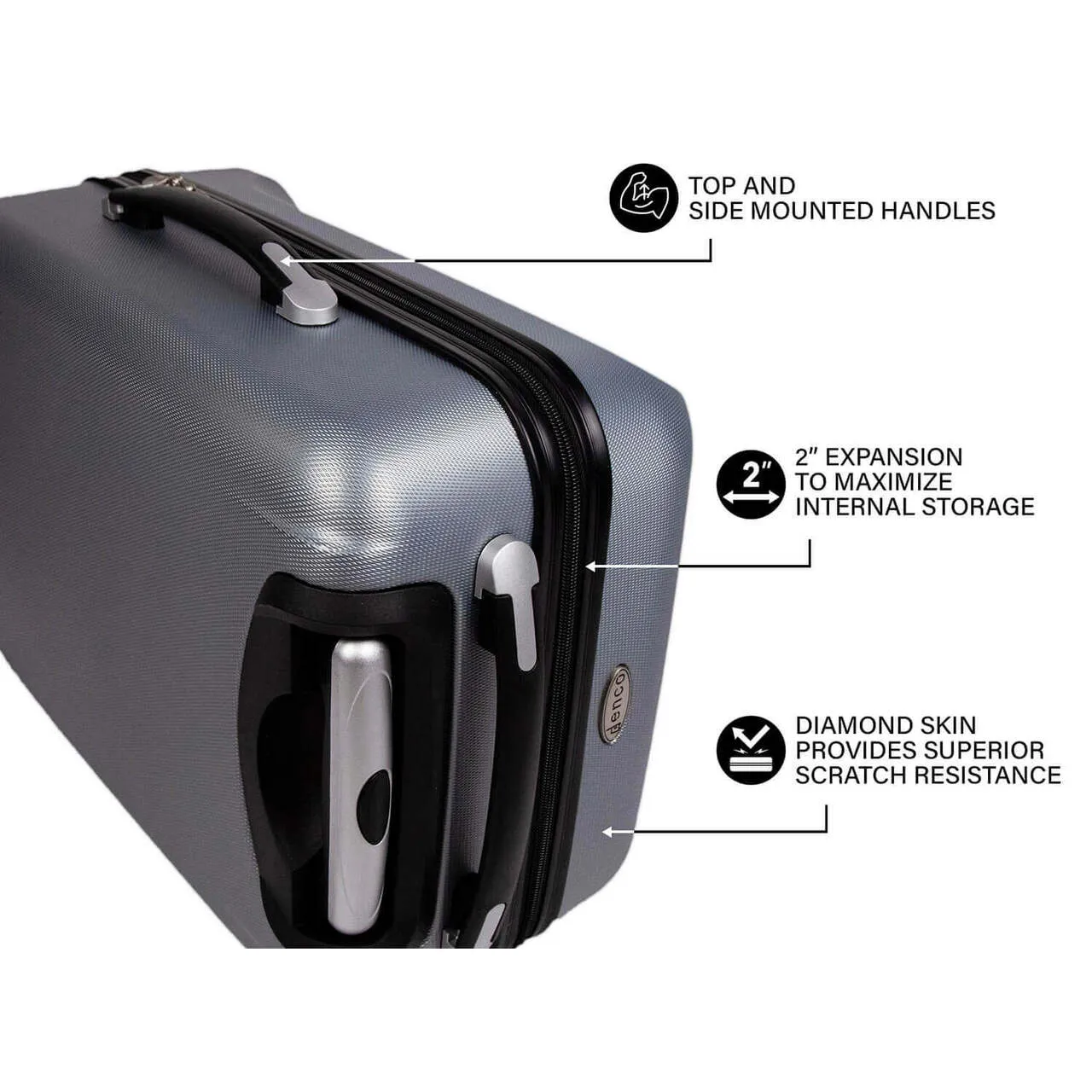 Texas Tech Red Raiders 20" Navy Domestic Carry-on Spinner