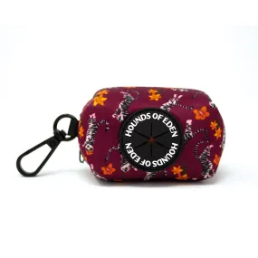 'Tiger Lily' - Magenta Pink Tiger Pattern Poop/Treat Bag Holder