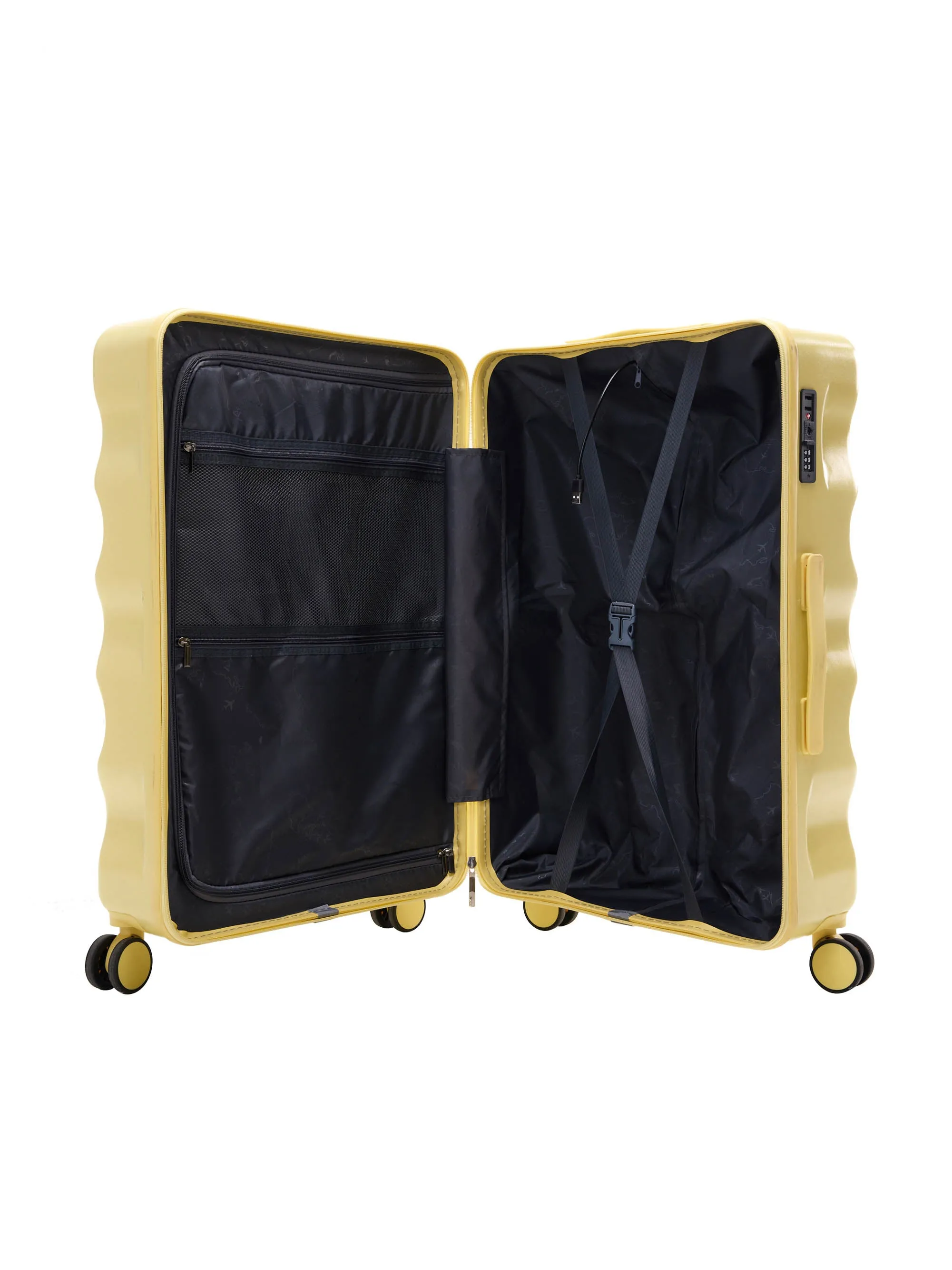 Toast 26-Inch Luggage Collection YELLOW