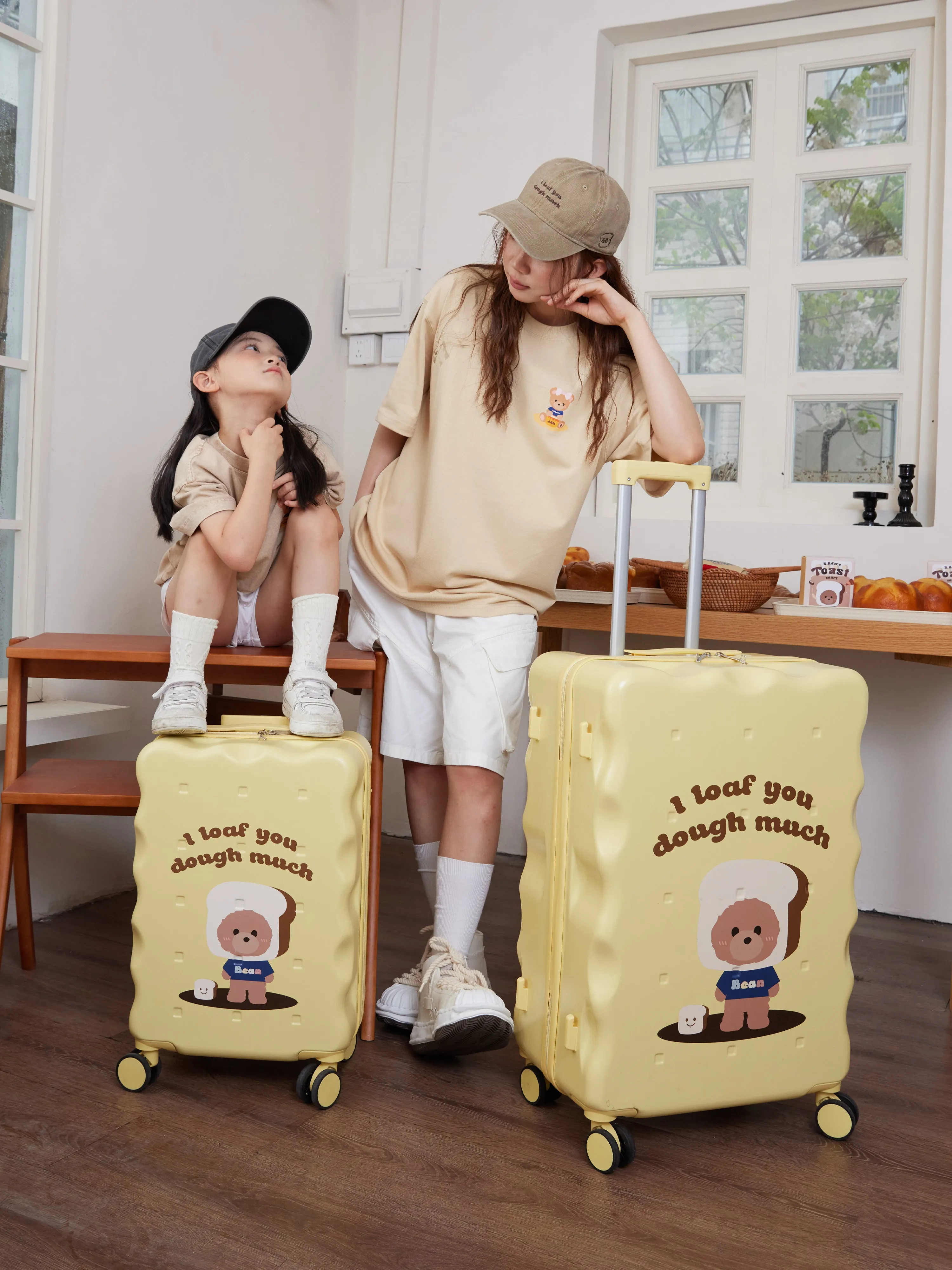 Toast 26-Inch Luggage Collection YELLOW